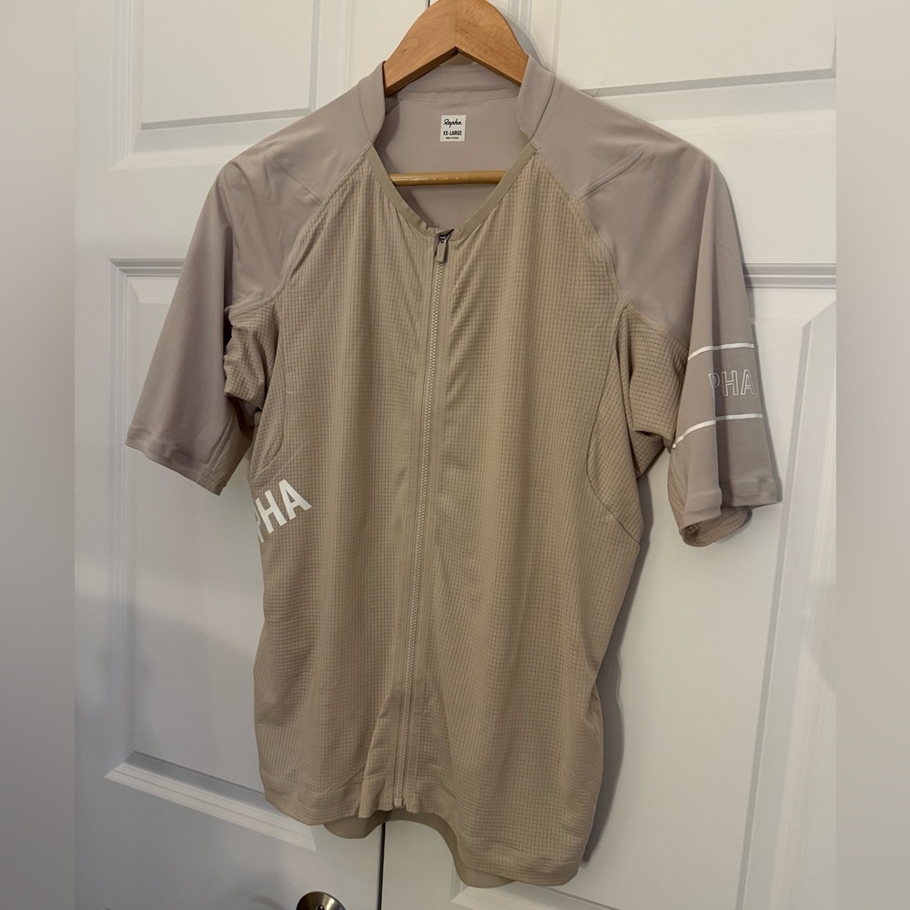 Rapha Pro Team Light Beige Cycling Jersey XXL